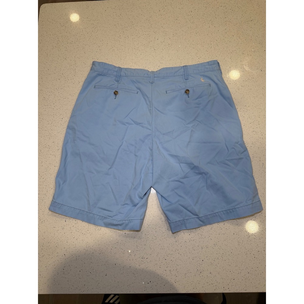 Polo Ralph Lauren Mens Light Blue Relaxed Fit Chino Shorts Size 36 Pony Logo - Picture 3 of 6